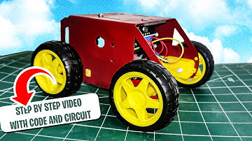 Best Arduino Bluetooth Control Car | DIY Project