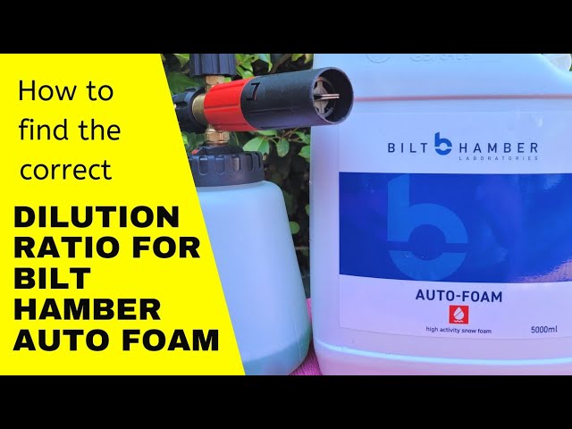 Bilt-Hamber Laboratories - What are YOUR tips for using Bilt Hamber  Auto-Foam? 🌬️ We have been offering advice on our tips and tricks for best  results with various Bilt Hamber products. However