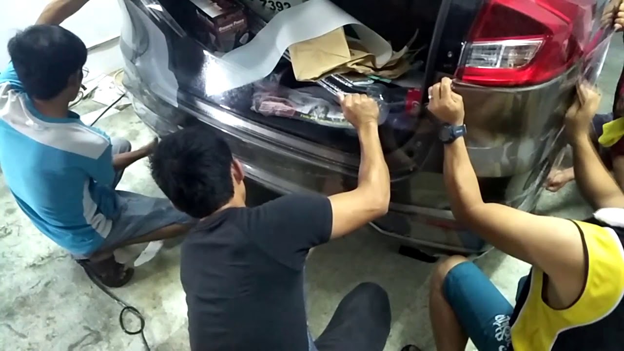Paint Protection Film Installation Ertiga 2020 YouTube
