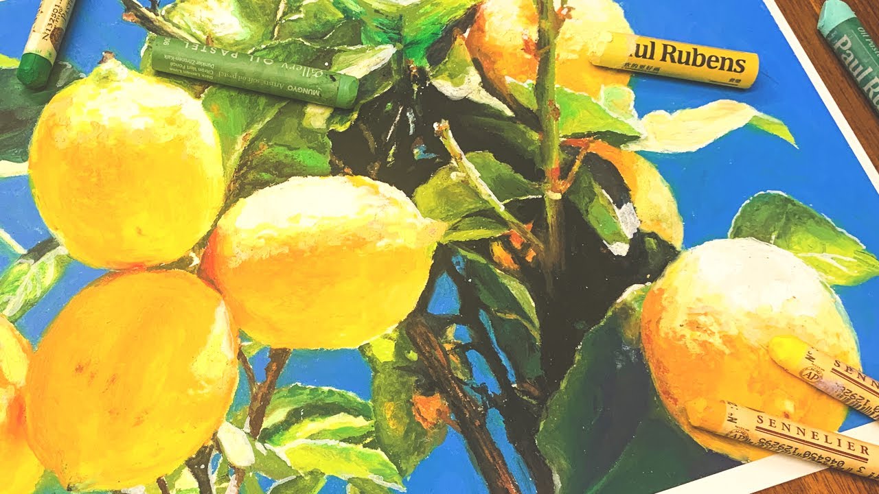 감성있는 오일파스텔 그리기 이 영상을 보시면 가능합니다🧡 [오일 파스텔 기초 시리즈, Painting with Oil Pastels] 문교, 폴루벤스, 시넬리에 오일파스텔