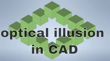 12cubes, an optical illusion modeled in CAD.