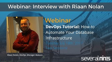 DevOps Webinar Interview with Riaan Nolan