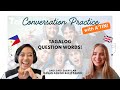 Tagalog Practice with 🇬🇧 A’TIN  | Answering and asking questions with Mya! | SB19 Quiz