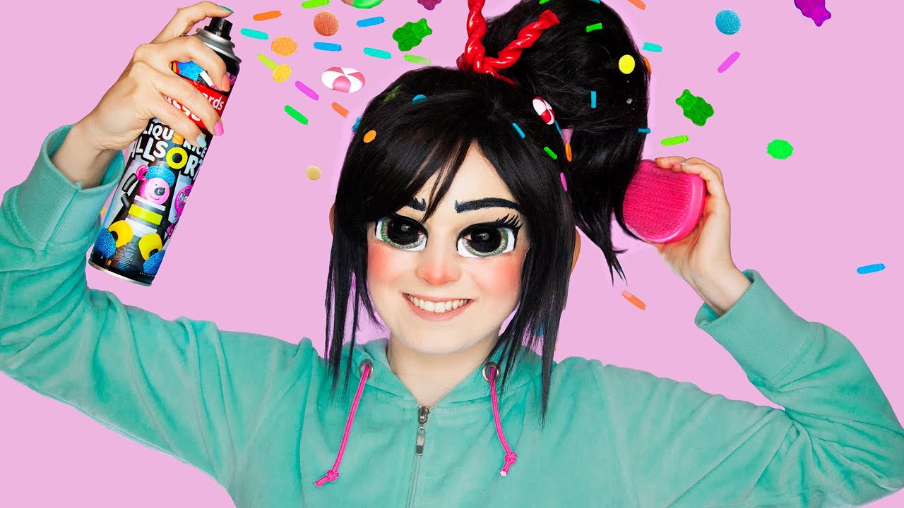 Vanellope von Schweetz hair, Vanellope von schweetz hairstyle, ...