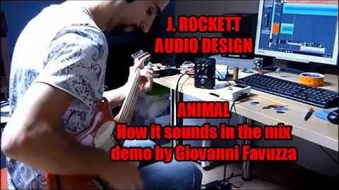 J. Rockett Audio Design ANIMAL - "How it sounds in the mix" demo by Giovanni Favuzza