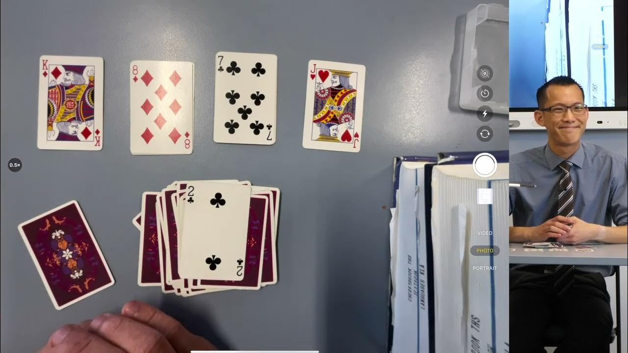 Countdown Card Trick (1 of 3 Performing the trick) YouTube