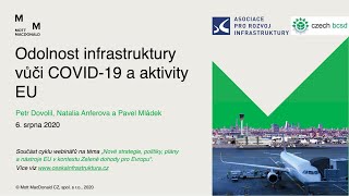 Webinář: Odolnost infrastruktury vůči COVID-19 a aktivity EU