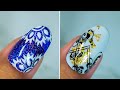 Beautiful Hand Drawn Nails Art Sticker | Cute Nail Inspiration 2022