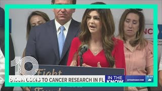 'Hope is alive': First Lady Casey DeSantis joins governor to announce $100 million for cancer resear