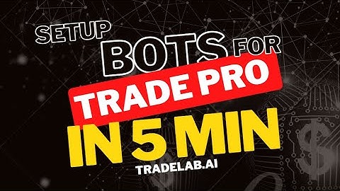 Make a Trading Bot for Trade Pro Strategies in 5 minutes - TradeLab.ai