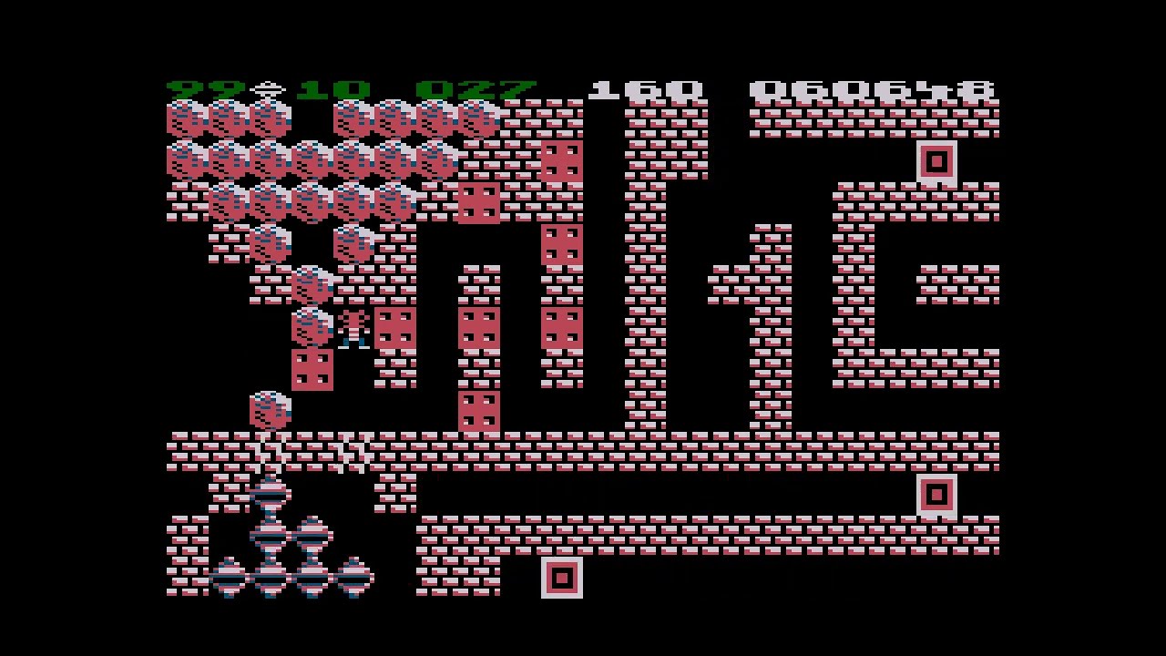 Atari Boulder Dash (Bandit Boulderdash 8). Cave 28