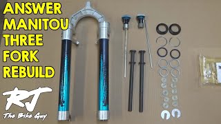 Answer Manitou Three (Manitou 3) Fork Rebuild/Overhaul by RJ The Bike Guy 13,170 views 1 year ago 25 minutes