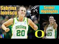 NCAA Womens Basketball GOAT Sabrina Ionescu Oregon Ducks SUPERSTAR! Highlight Montage | Next Ones