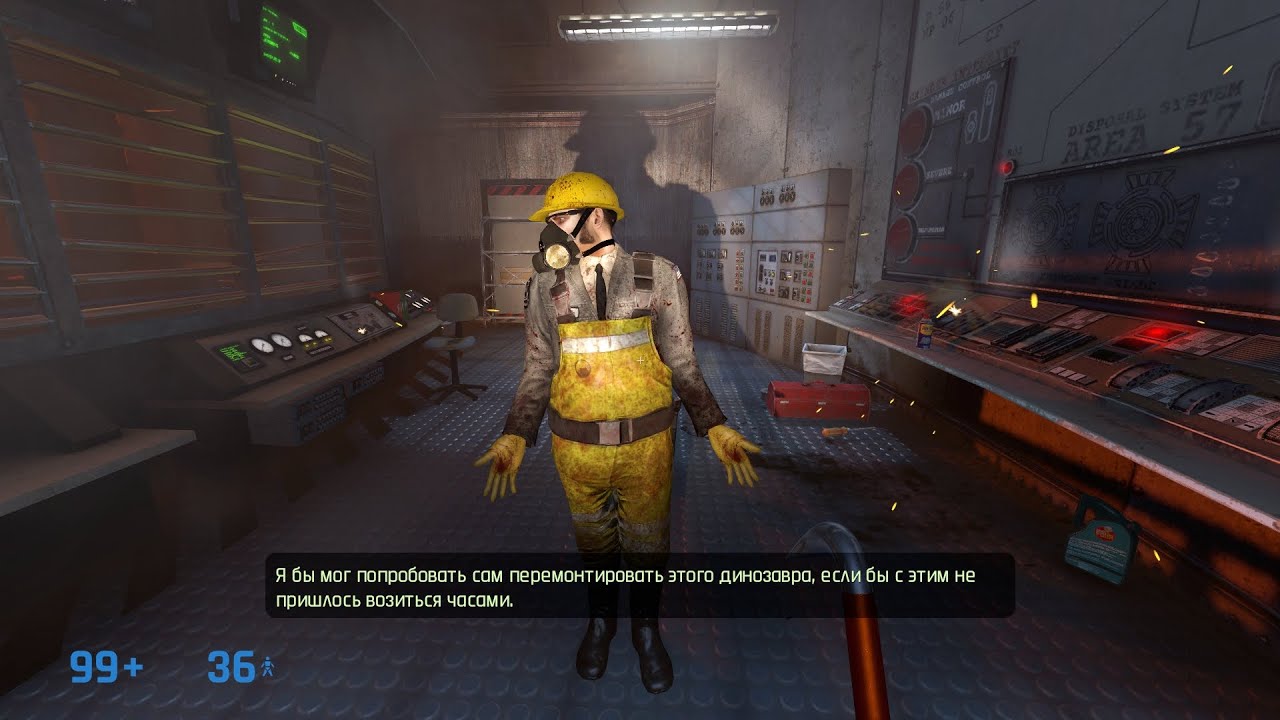 Классическое оружие и враги  .Black Mesa Blue shift BMCER апдейт  2026 с аддонами  часть 2