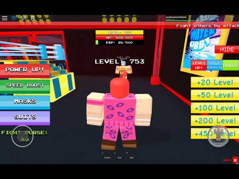 World Best Level Wrestling Simulator Roblox - 
