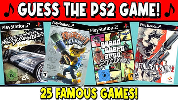 Guess PlayStation 2 Games by the Music | Ps2 Quiz