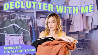 My Biggest Closet Clean Out! (It all has to go...)