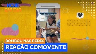 Bombou Nas Redes Reação De Menina Ao Descobrir Que Ganhará Uma Irmã Comove Milhões De Seguidores