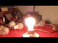 100 watt Incandescent light burnout at 2.55