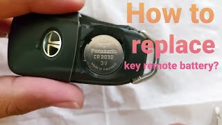 Tata Tiago, Tigor & Hexa Remote Key battery replacement video | Tata Flip Key | Battery replacement