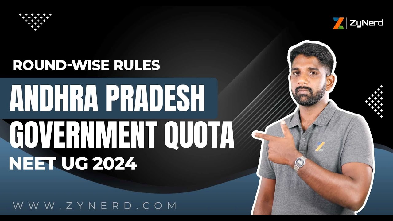 Round-wise Rules for Andhra Pradesh Government Quota NEET UG 2024 counseling
