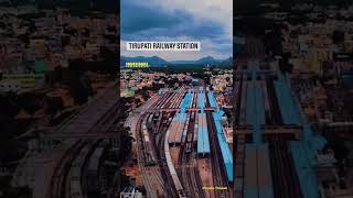 Tirupati Railway Station andhrapradesh tirupati drone