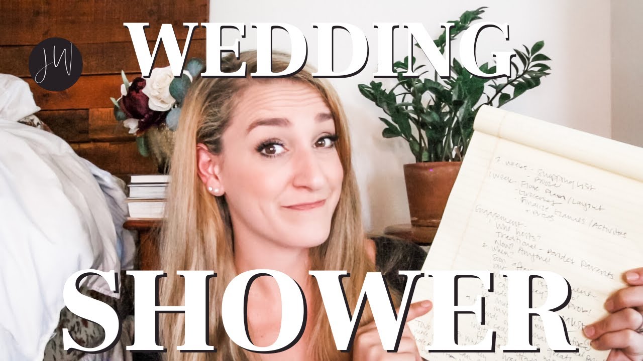 WEDDING SHOWERS EVERYTHING You NEED To Know YouTube