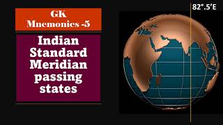 Memory tricks for Indian Standard Meridian passing states