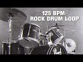 125 BPM Rock Drums Backing Track