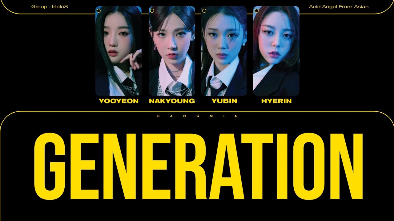 Aaa Generation tripleS AAA - 'Generation' Lyrics Karaoke - YouTube