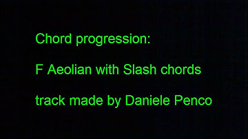 F Aeolian with Slash Chords SSV - DP