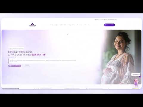 Actress Varsha Usgaonkar Unveils Samarth IVF's New AI-Enabled Website | Meet Navya,Your AI Assistant