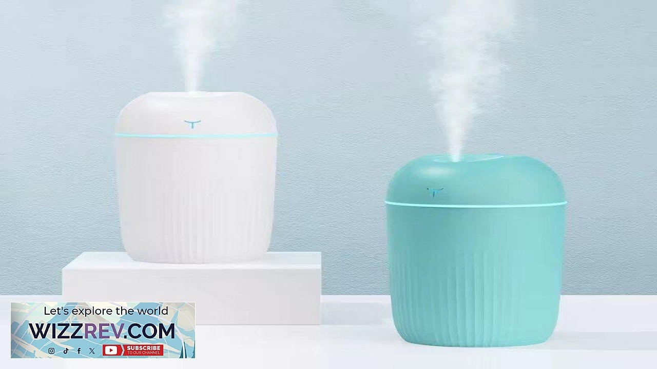 420ML Quiet Mini Portable Mini Car Air Humidifier Ultrasonic Cool Essential Oil Review