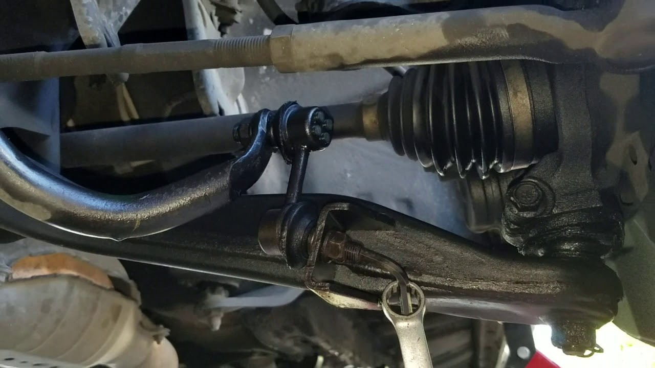 2005 Subaru Outback 3.0R Sway bar link replacement YouTube