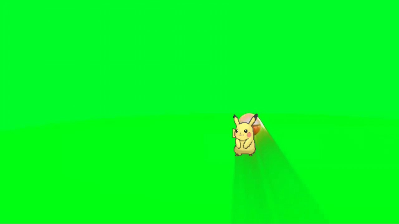 Pokémon GO Green Screen Video YouTube