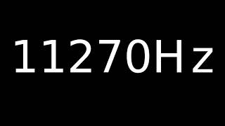 Speaker Sound Test 11270Hz | Speaker cleaner sound