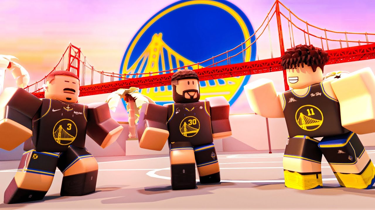 SPLASH BROTHERS TAKE OVER TRIO COURT ON ROBLOX HOOPZ YouTube
