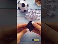 DIY How Make Soccer Ball With Paper #shorts image