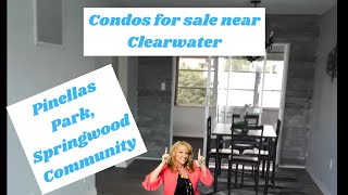 Villa for sale near Clearwater in Pinellas Park, Springwood, a 55+ resort style community