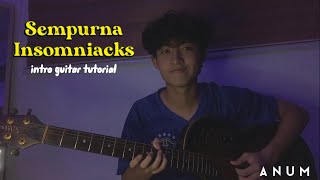 Video thumbnail of "insomniacks - sempurna [intro guitar tutorial + tabs]"