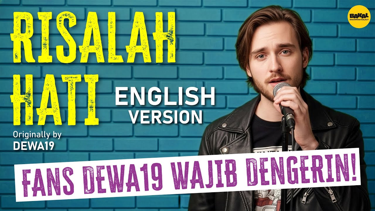 RISALAH HATI - English AI Cover (Originally by DEWA19) - Cover Bahasa Inggris pakai AI