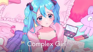 Video voorbeeld van "picco - コンプレックスガール (Complex Girl) feat.初音ミク [Future Bass / Future Core]"