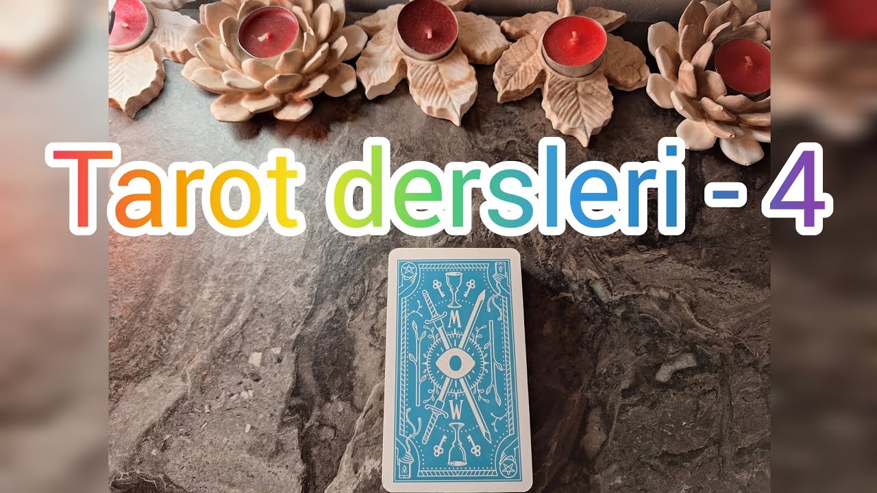 ✨ Tarot dersleri 4 - Tarot nasıl bakılır? Nasıl yorumlanır? örnek açılım 🍀🔮