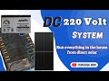 220V DC Battery & 5x 50V Solar Panel Series Connection: Powering Home Loads & Benefits Explained