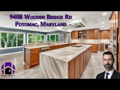 9408 Wooden Bridge Road, Potomac, MD home video tour