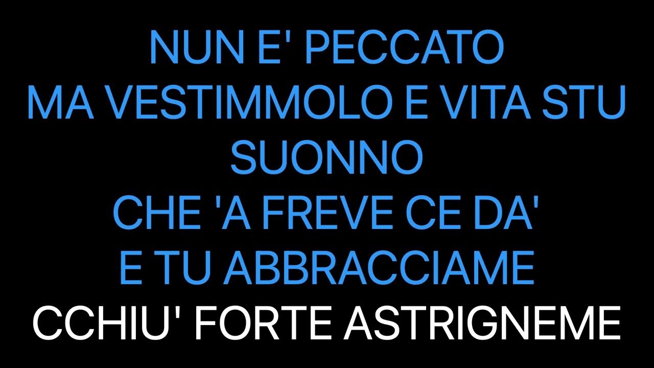 Peppino Di Capri Nun è peccato Karaoke YouTube Peppino Di Capri Nun è peccato Karaoke YouTube