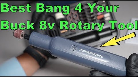 POWERWORKS 8V Cordless Rotary Tool Kit