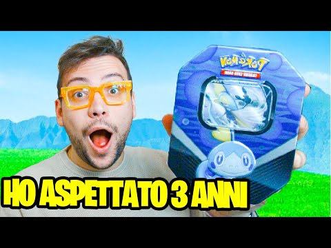 HO ASPETTATO 3 ANNI PER APRIRE QUESTA TIN DI POKEMON!