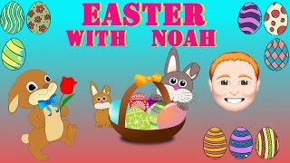 Noah's Easter basket and egg hunt - GingerSnap Fun - 2017