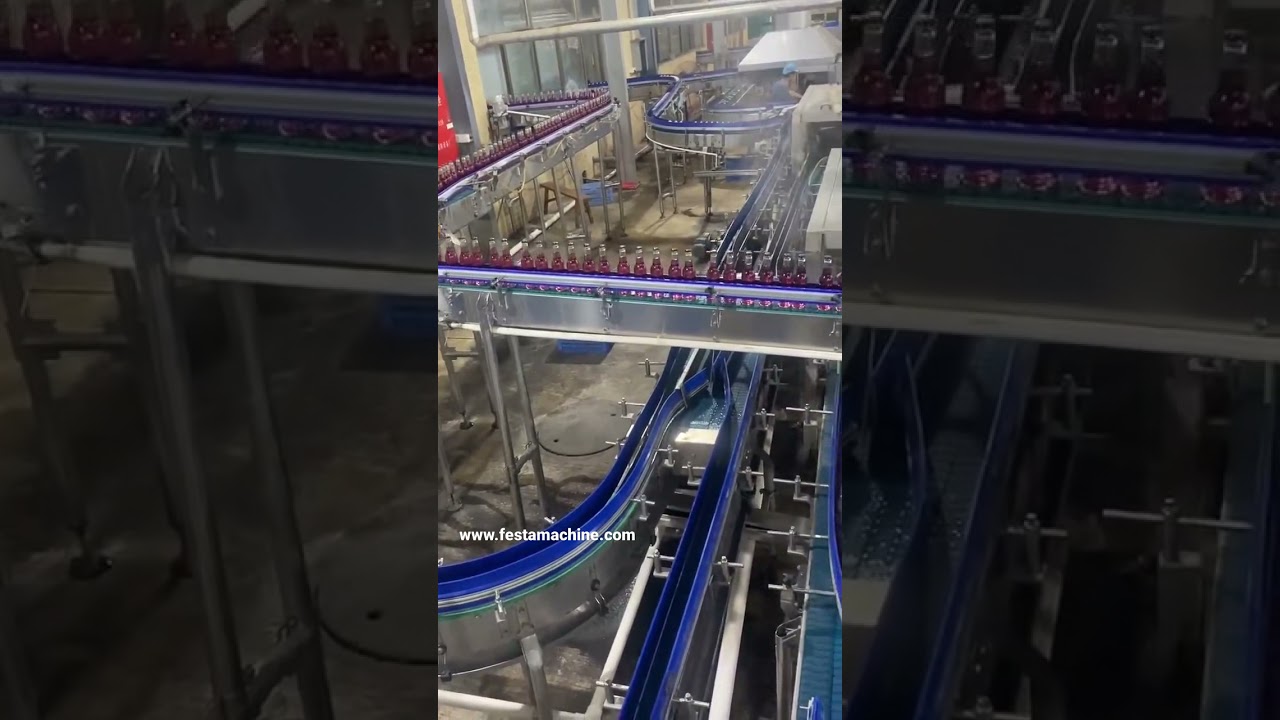 Beverage Bottling Plant Glass Bottling Line 